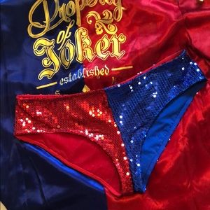 Harley Quinn Sequin Bottoms